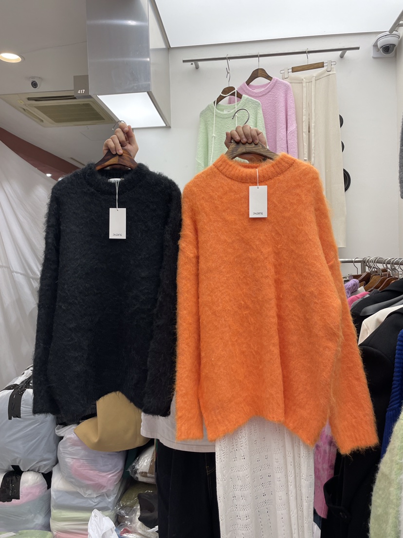 PAIRING東大門㊣實拍女士新款人氣休閑時尚熱賣針織衫馬海毛PAIRING針織衫