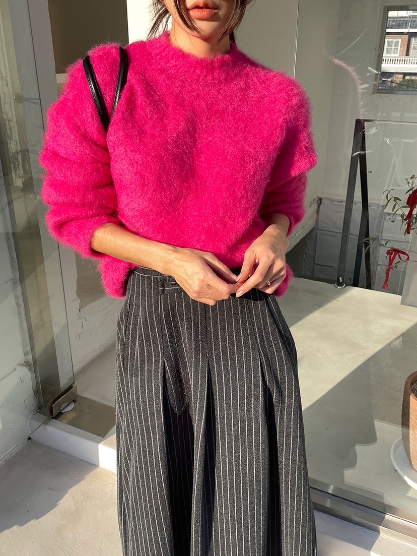 PAIRING東大門㊣實拍女士新款人氣休閑時尚熱賣針織衫馬海毛PAIRING針織衫