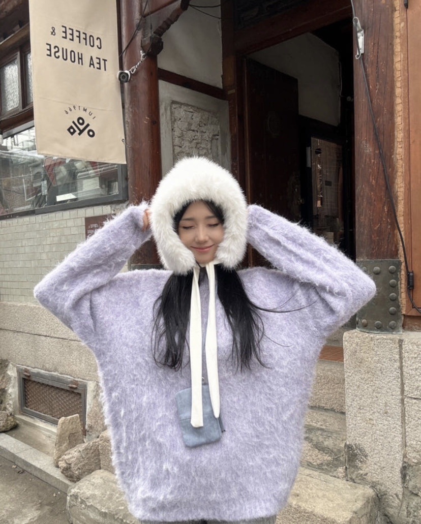 PAIRING東大門㊣實拍女士新款人氣休閑時尚熱賣針織衫馬海毛PAIRING針織衫