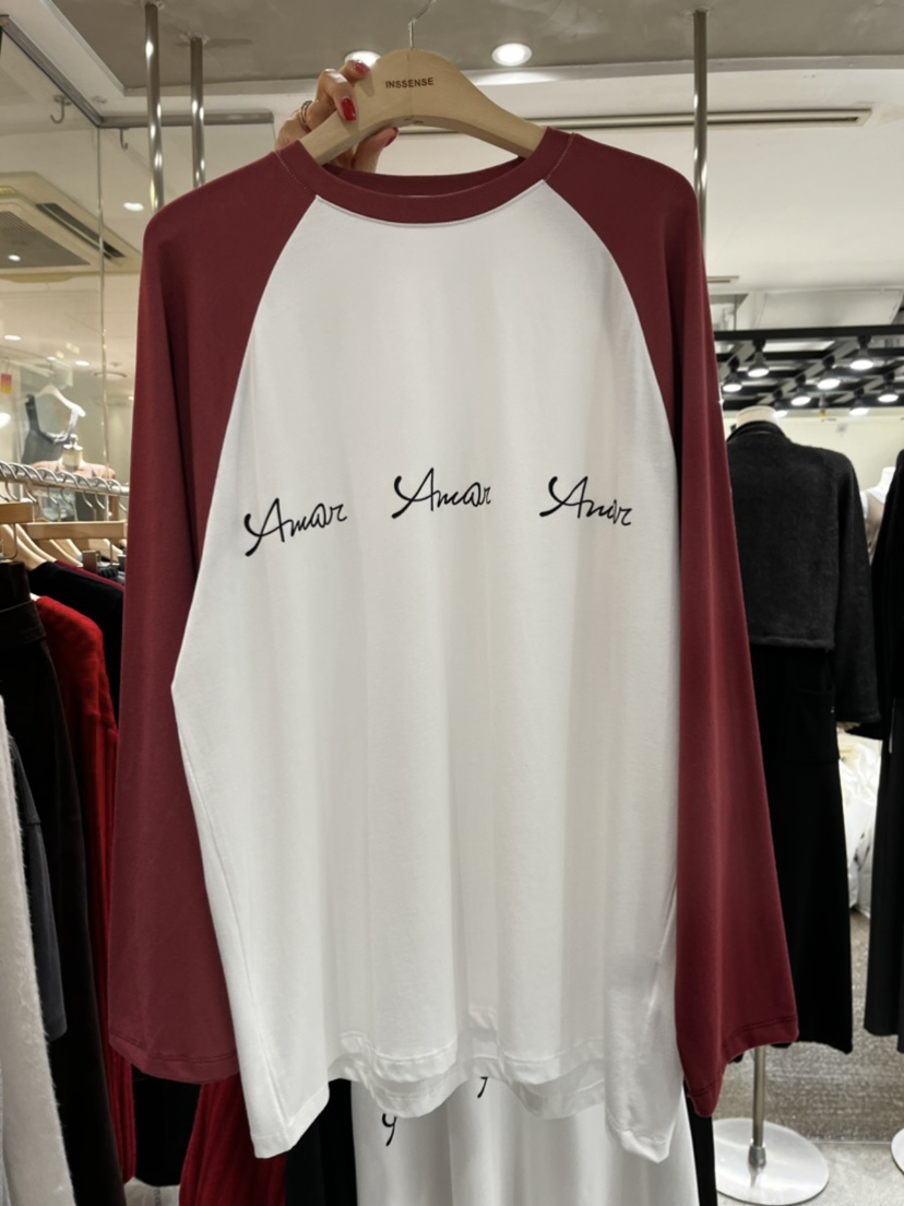 INSSENSE-A東大門㊣實拍女士新款熱賣人氣時尚長袖T恤SaleINSSENSE-A長袖T恤圖色2