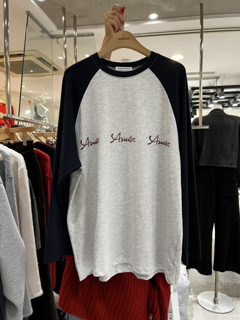 INSSENSE-A東大門㊣實拍女士新款熱賣人氣時尚長袖T恤SaleINSSENSE-A長袖T恤圖色3