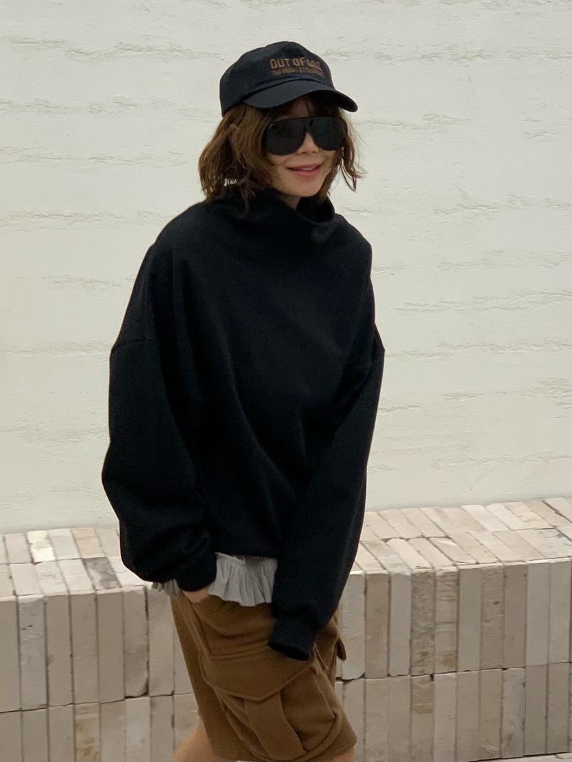 PARIS MATCH東大門㊣直郵女士新品職業推薦休閑25秋冬衛衣PARIS MATCH衛衣