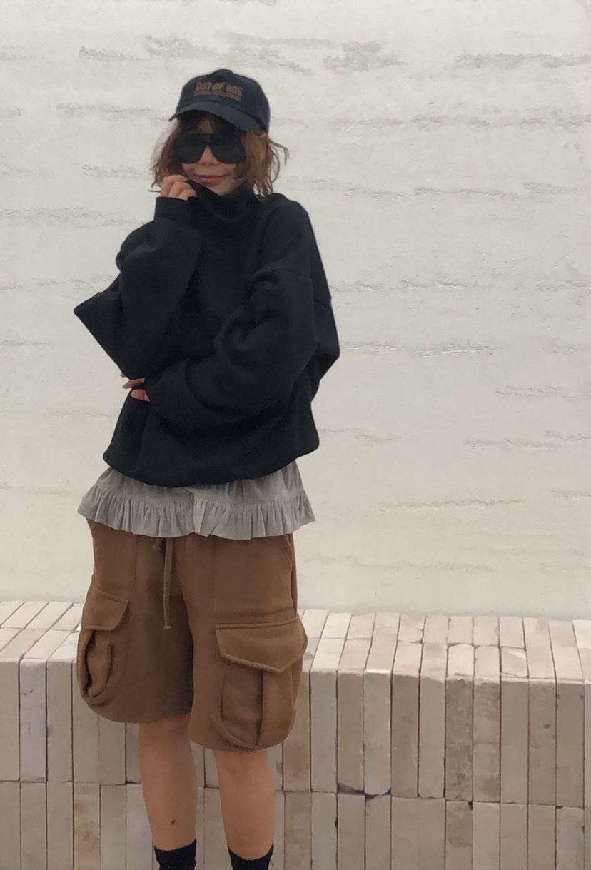 PARIS MATCH東大門㊣直郵女士新品職業推薦休閑25秋冬衛衣PARIS MATCH衛衣圖色2