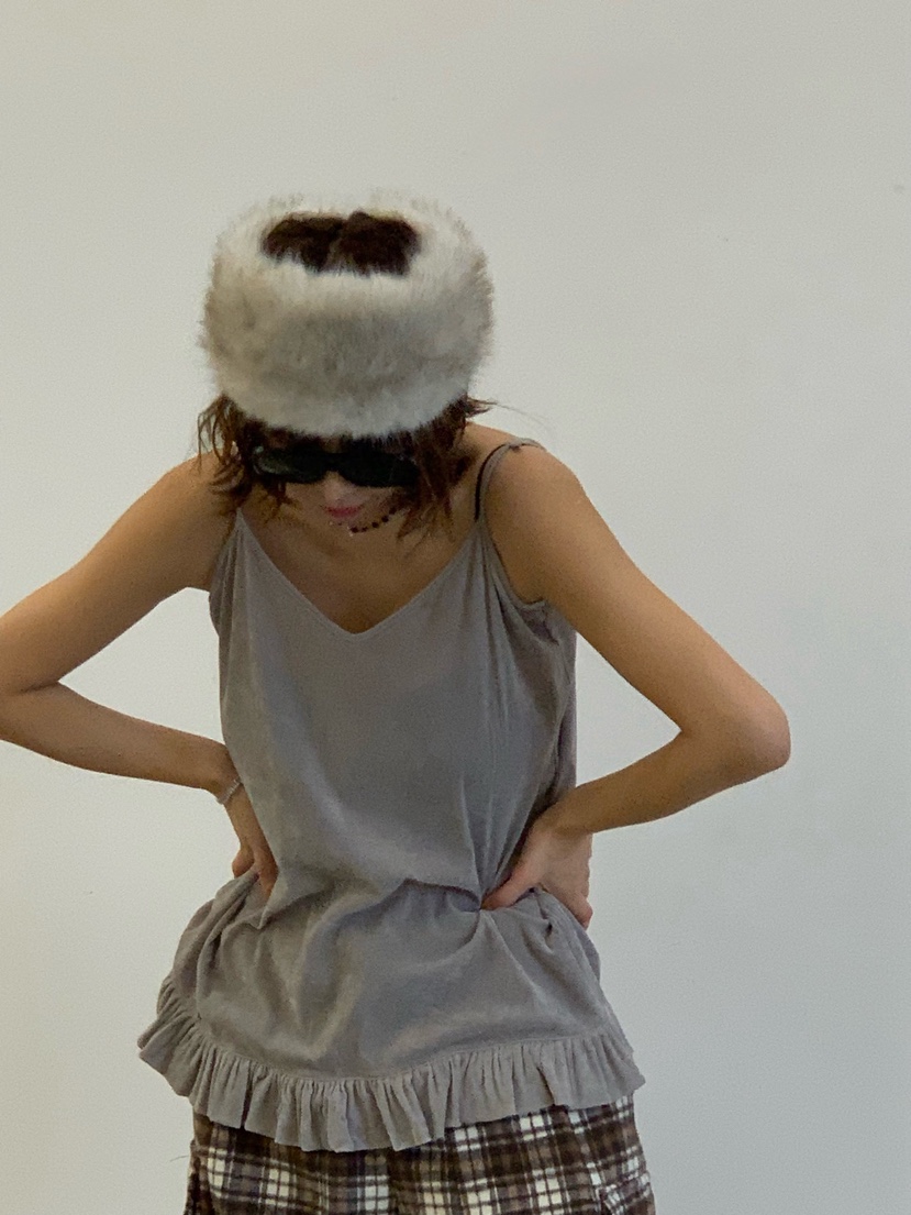 PARIS MATCH東大門㊣代購女裝新品人氣休閑職業時尚吊帶背心PARIS MATCH吊帶/背心圖色2