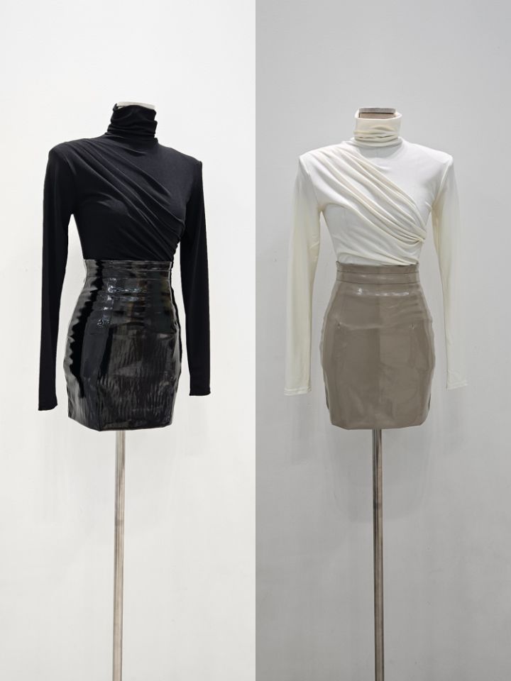 HIGH HEELS韓國代購㊣女裝新款人氣真品時尚休閑職業25秋冬短裙HIGH HEELS短裙