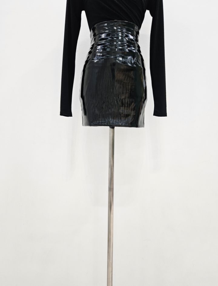 HIGH HEELS韓國代購㊣女裝新款人氣真品時尚休閑職業25秋冬短裙HIGH HEELS短裙