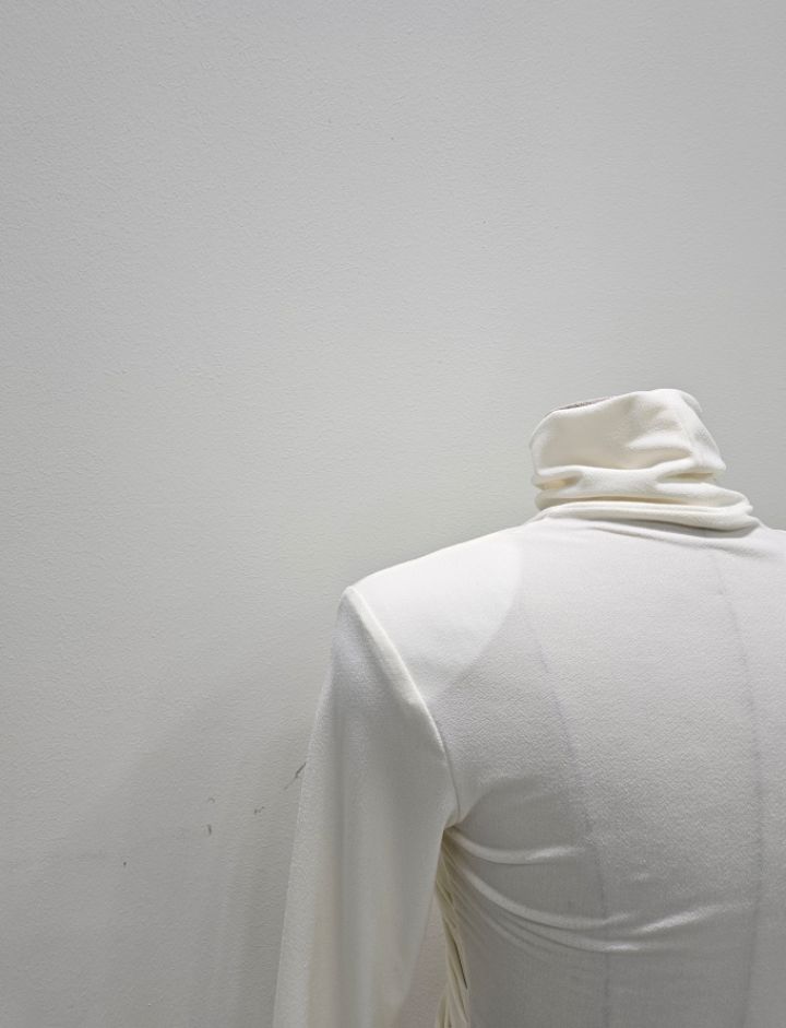 HIGH HEELS韓國直郵㊣女裝新款熱賣真品職業推薦長袖T恤褶皺HIGH HEELS長袖T恤