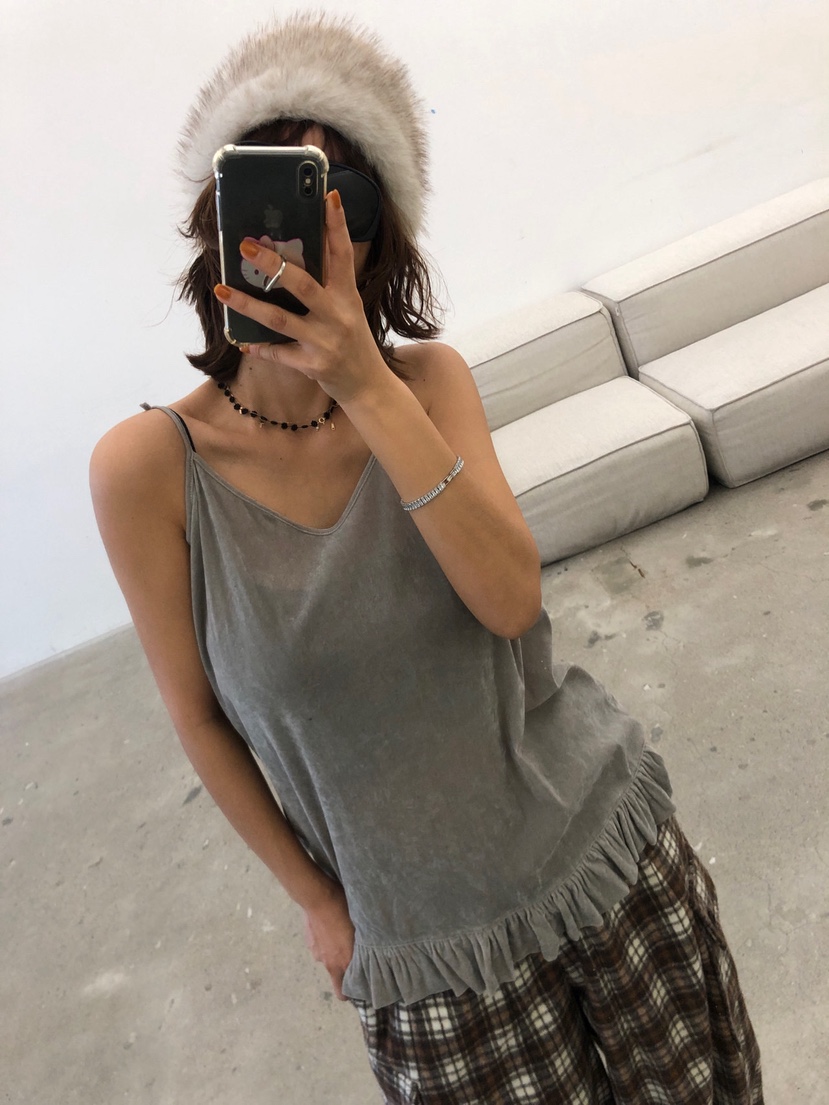 PARIS MATCH東大門㊣直郵女士新品25秋冬休閑時尚休閑褲格子PARIS MATCH休閑褲