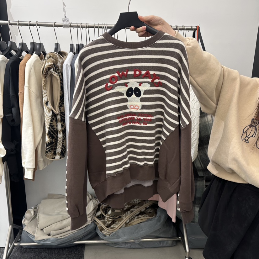 A.CES東大門㊣實拍女士新款熱賣職業休閑真品時尚人氣衛衣A.CES衛衣圖色1