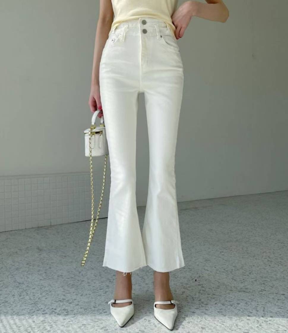 J CAT東大門㊣實拍女士新款時尚推薦熱賣休閑職業真品牛仔褲J CAT牛仔褲圖色2