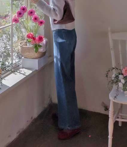 STELLA東大門㊣代購女裝新款時尚熱賣職業真品25秋冬牛仔褲STELLA牛仔褲