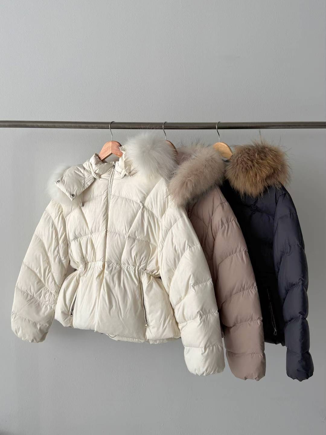 HIGH COLOR/NODI韓國代購㊣女裝新品休閑短款羽絨服填充絨HIGH COLOR/NODI短款羽絨服