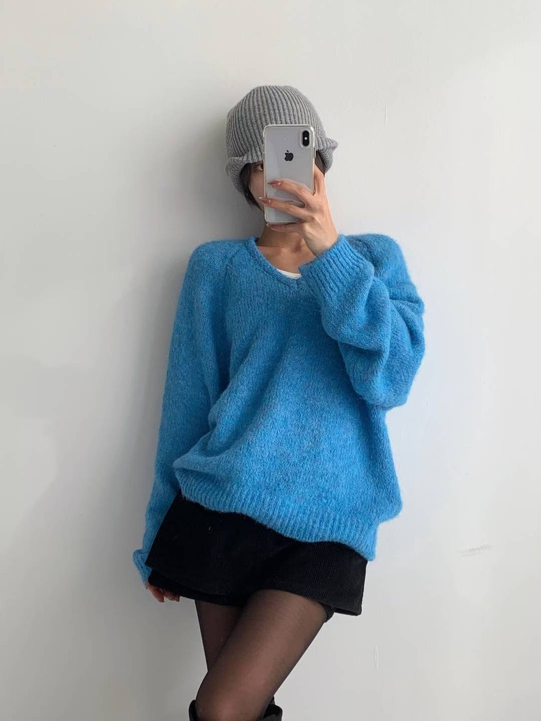 HIGH COLOR/NODI韓國代購㊣女裝新品推薦人氣時尚職業針織衫HIGH COLOR/NODI針織衫