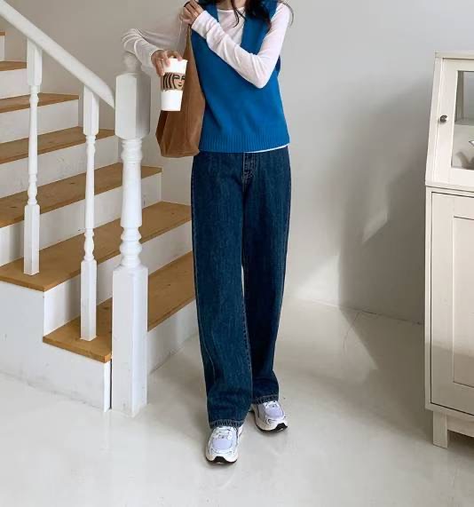 STELLA東大門㊣代購女士新款人氣休閑職業熱賣真品25秋冬牛仔褲STELLA牛仔褲