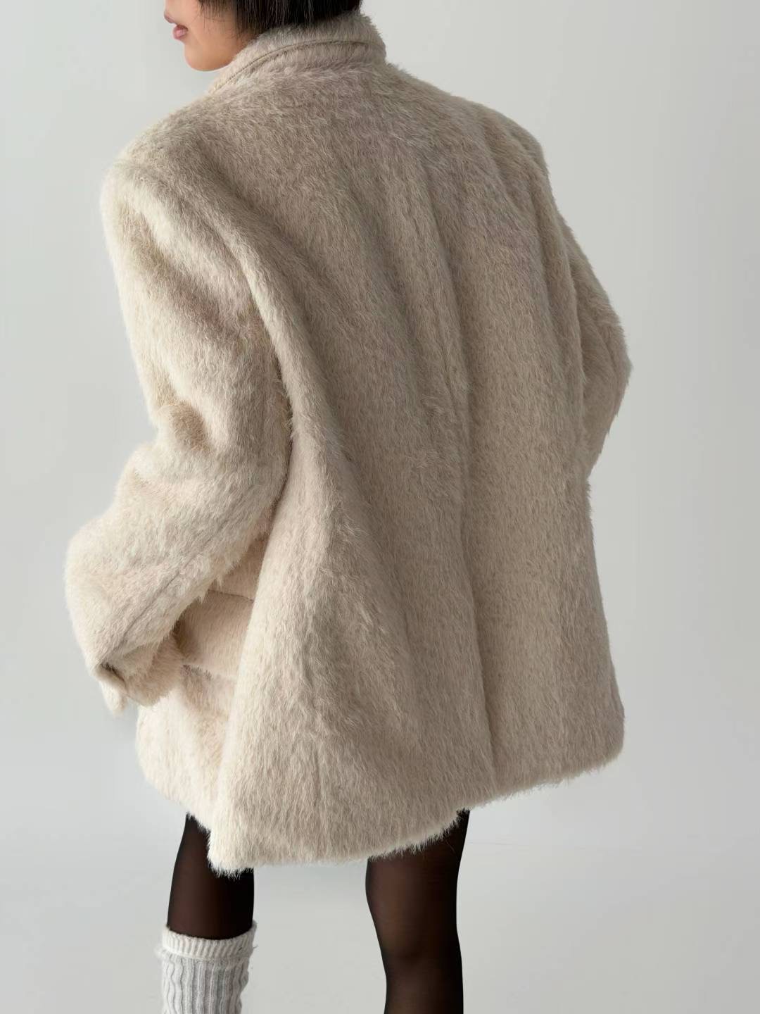 HIGH COLOR/NODI韓國代購㊣女士新品真品職業熱賣短款大衣HIGH COLOR/NODI短款大衣