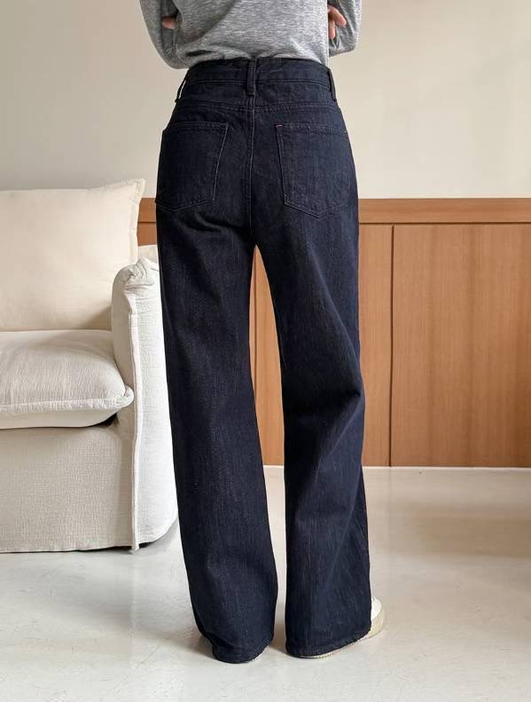 STELLA韓國直郵㊣女士新品推薦25秋冬時尚牛仔褲不褪色抓絨STELLA牛仔褲