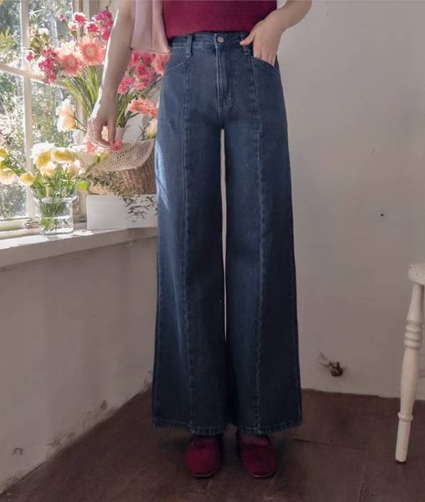 STELLA韓國直郵㊣女裝新款熱賣時尚職業推薦真品人氣牛仔褲STELLA牛仔褲