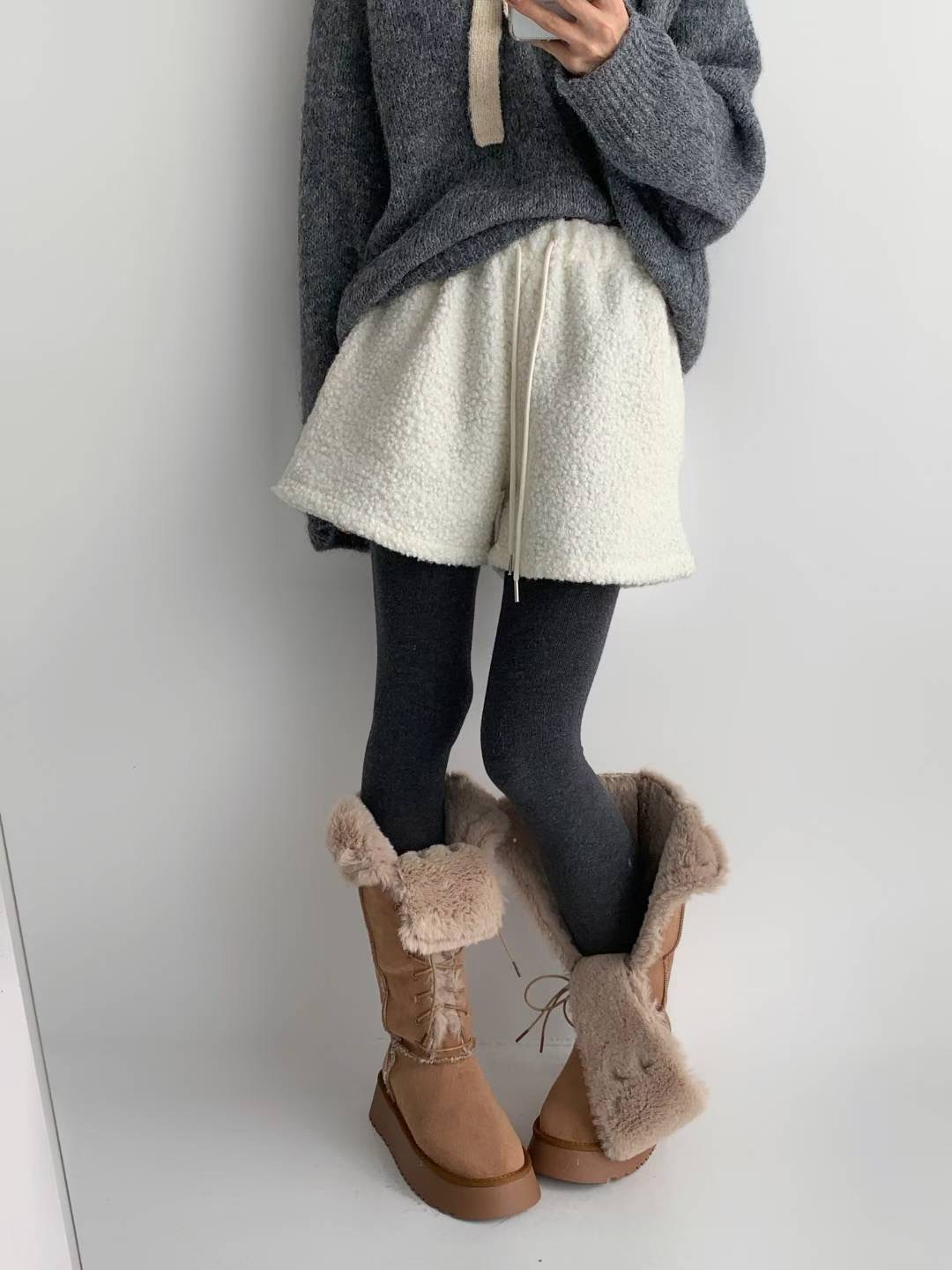 HIGH COLOR/NODI東大門㊣代購女裝新款時尚職業真品推薦短褲HIGH COLOR/NODI短褲