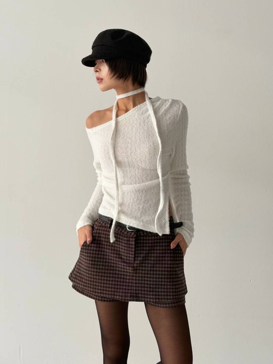 HIGH COLOR/NODI東大門㊣直郵女士新品休閑推薦熱賣長袖T恤HIGH COLOR/NODI長袖T恤