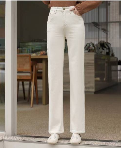 STELLA東大門㊣代購女士新品推薦25秋冬時尚熱賣職業牛仔褲STELLA牛仔褲圖色1