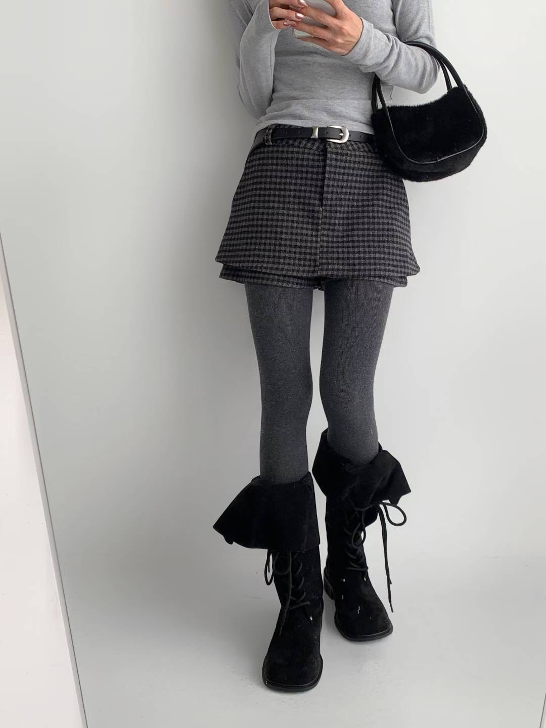 HIGH COLOR/NODI東大門㊣直郵女士新款人氣休閑推薦真品裙褲HIGH COLOR/NODI裙褲