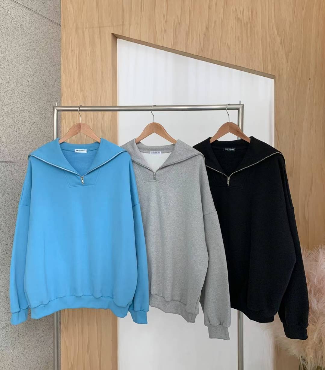 HIGH COLOR/NODI韓國代購㊣女裝新款25秋冬人氣休閑真品衛衣HIGH COLOR/NODI衛衣