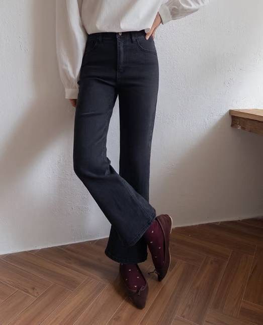 STELLA韓國直郵㊣女士新品真品職業時尚休閑人氣25秋冬牛仔褲STELLA牛仔褲