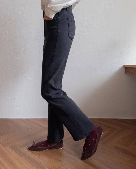 STELLA韓國直郵㊣女士新品真品職業時尚休閑人氣25秋冬牛仔褲STELLA牛仔褲