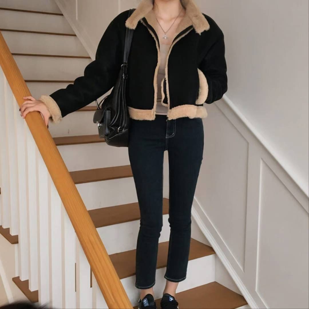 J CAT東大門㊣實拍女裝新品真品推薦休閑熱賣人氣25秋冬牛仔褲J CAT牛仔褲