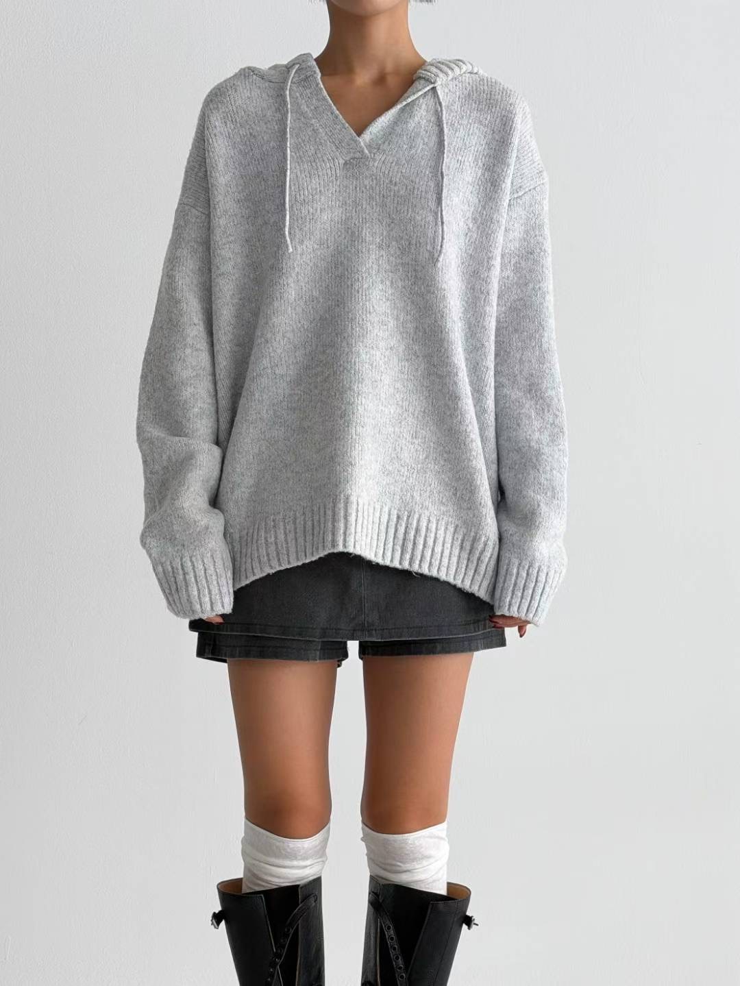 HIGH COLOR/NODI東大門㊣代購女裝新款人氣推薦真品25秋冬衛衣HIGH COLOR/NODI衛衣