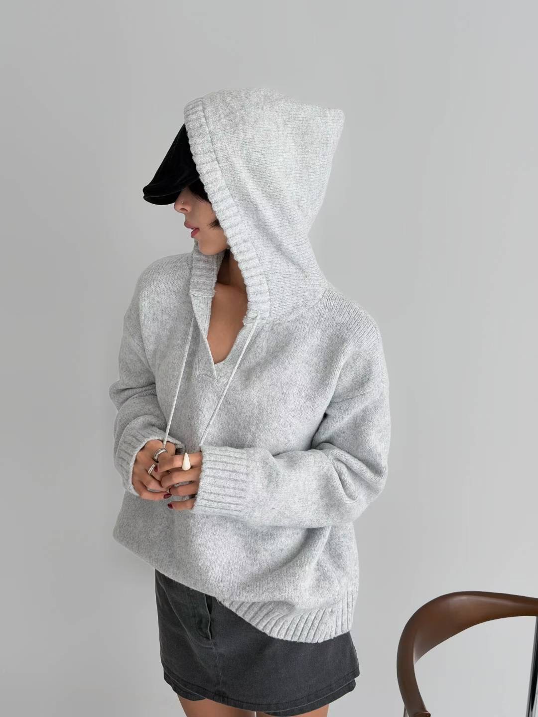 HIGH COLOR/NODI東大門㊣代購女裝新款人氣推薦真品25秋冬衛衣HIGH COLOR/NODI衛衣