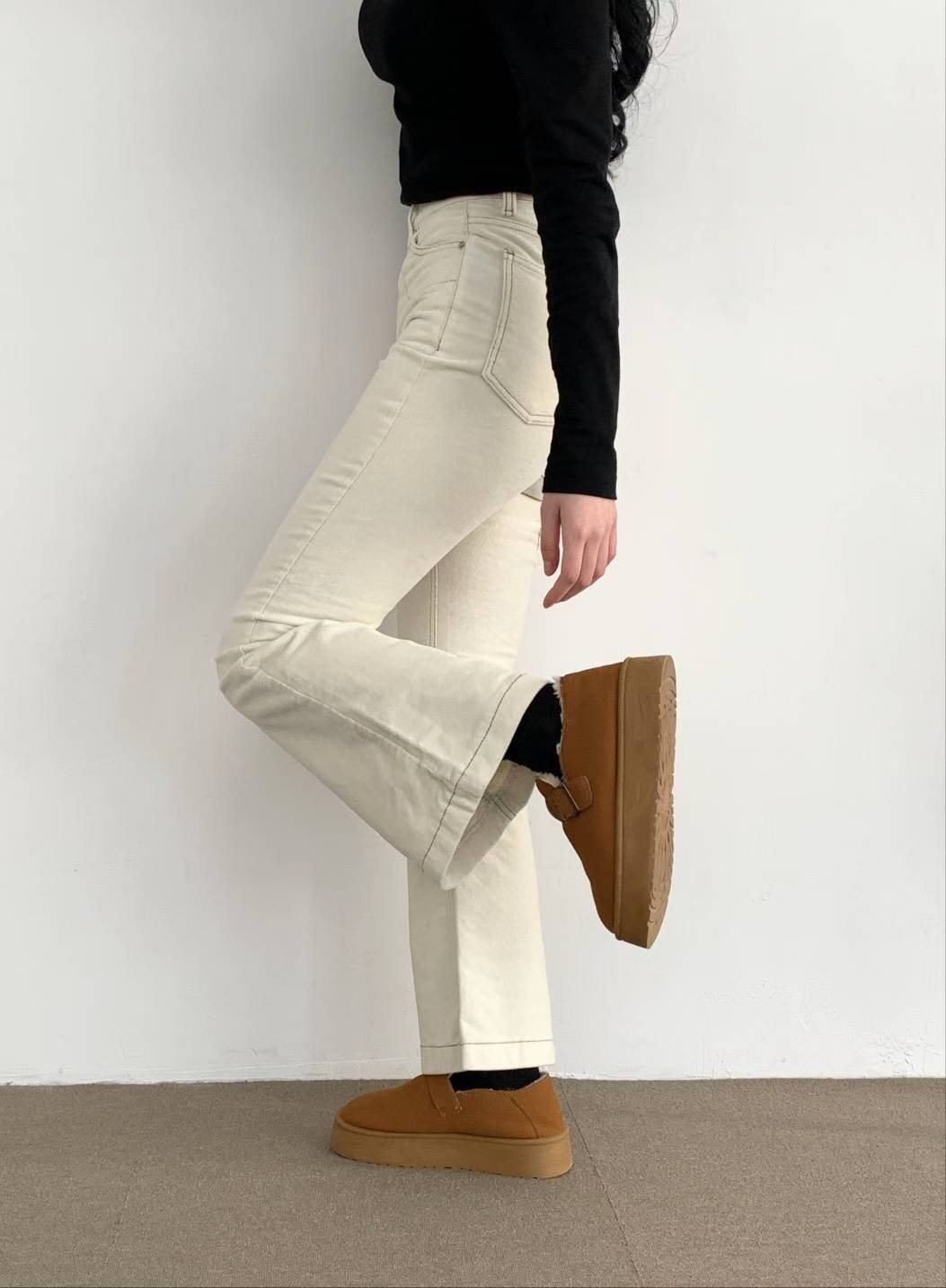 J CAT東大門㊣實拍女裝新款真品推薦時尚人氣熱賣25秋冬牛仔褲J CAT牛仔褲