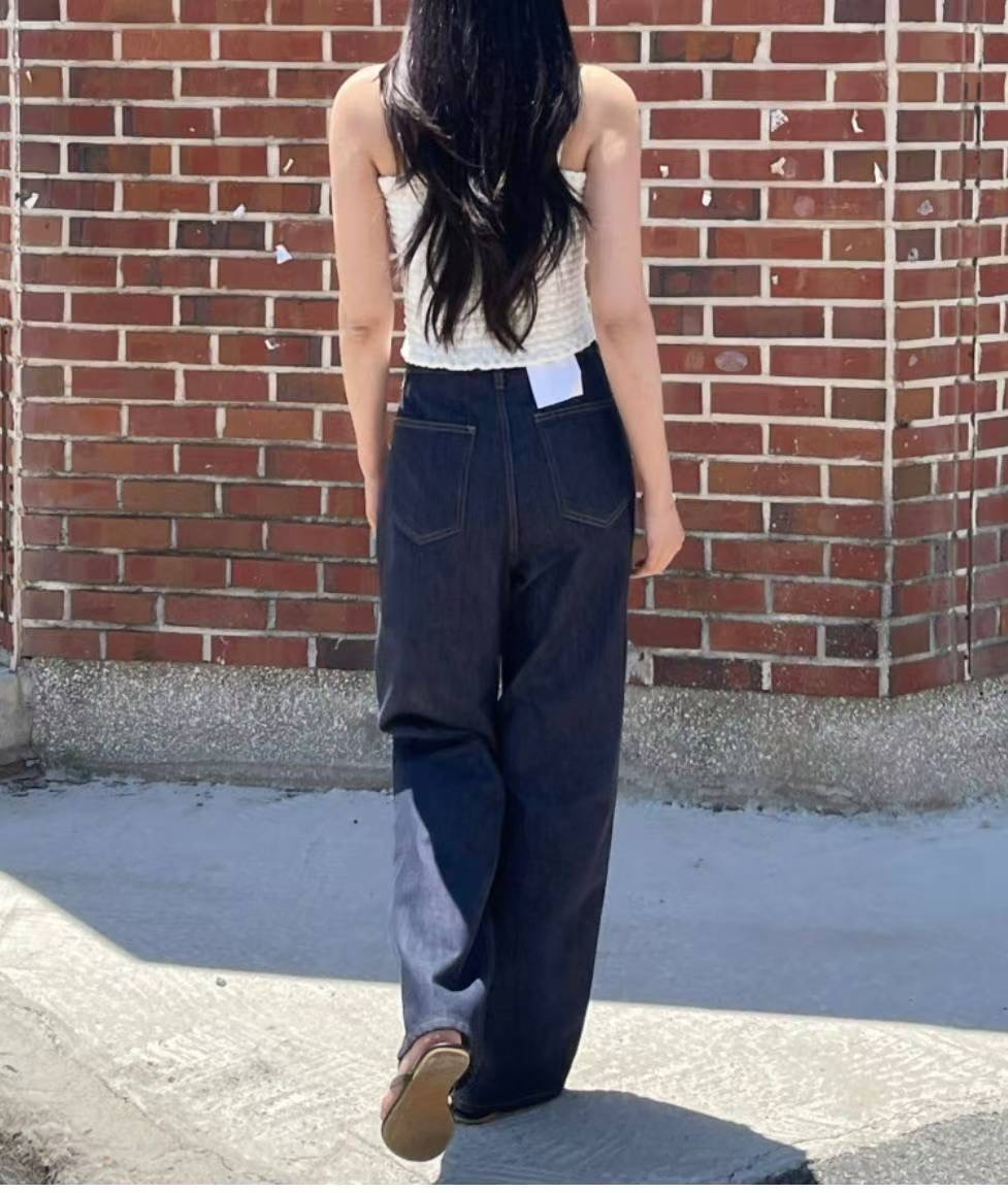 J CAT東大門㊣代購女士新款熱賣人氣休閑推薦25秋冬牛仔褲J CAT牛仔褲