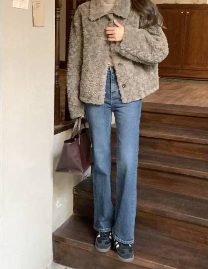 STELLA東大門㊣實拍女裝新款時尚人氣熱賣職業推薦25秋冬牛仔褲STELLA牛仔褲