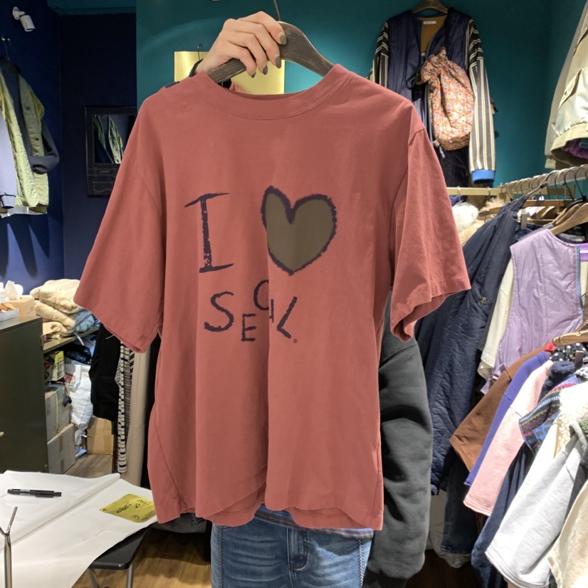 MERCI LINDA韓國代購㊣女裝新品推薦真品熱賣25秋冬職業T恤MERCI LINDAT恤圖色1