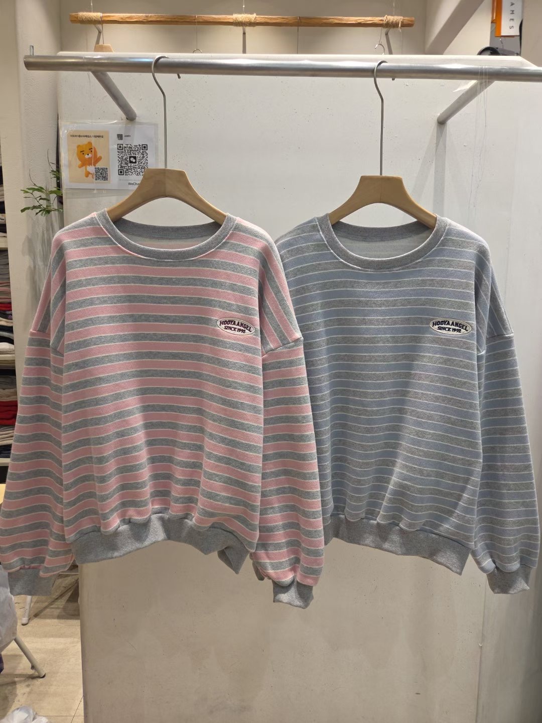 JAMES 제임스韓國代購㊣女裝新款人氣真品熱賣25秋冬衛衣加絨JAMES衛衣