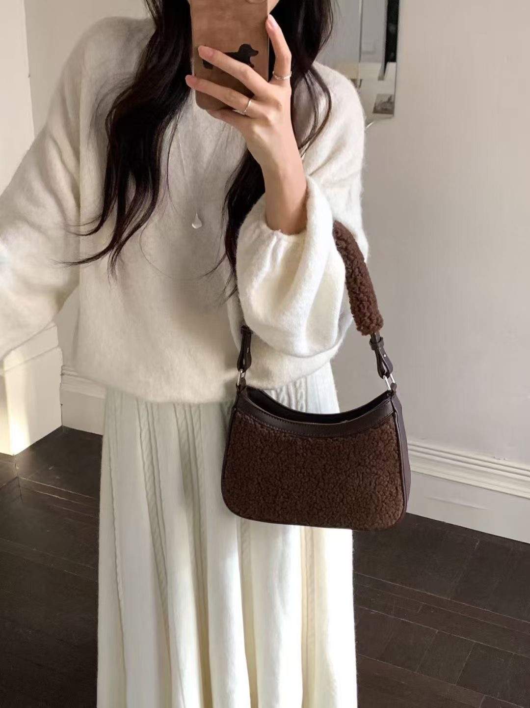 ORANGE-오렌지-OT東大門㊣直郵女士新款熱賣手拿包腋下包ORANGE手拿包/腋下包圖色2