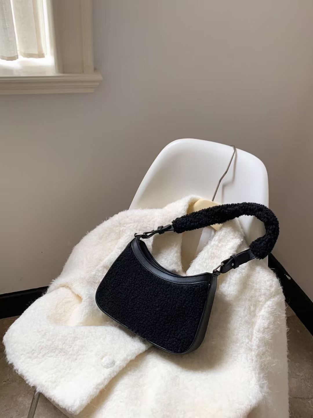 ORANGE-오렌지-OT東大門㊣直郵女士新款熱賣手拿包腋下包ORANGE手拿包/腋下包圖色3