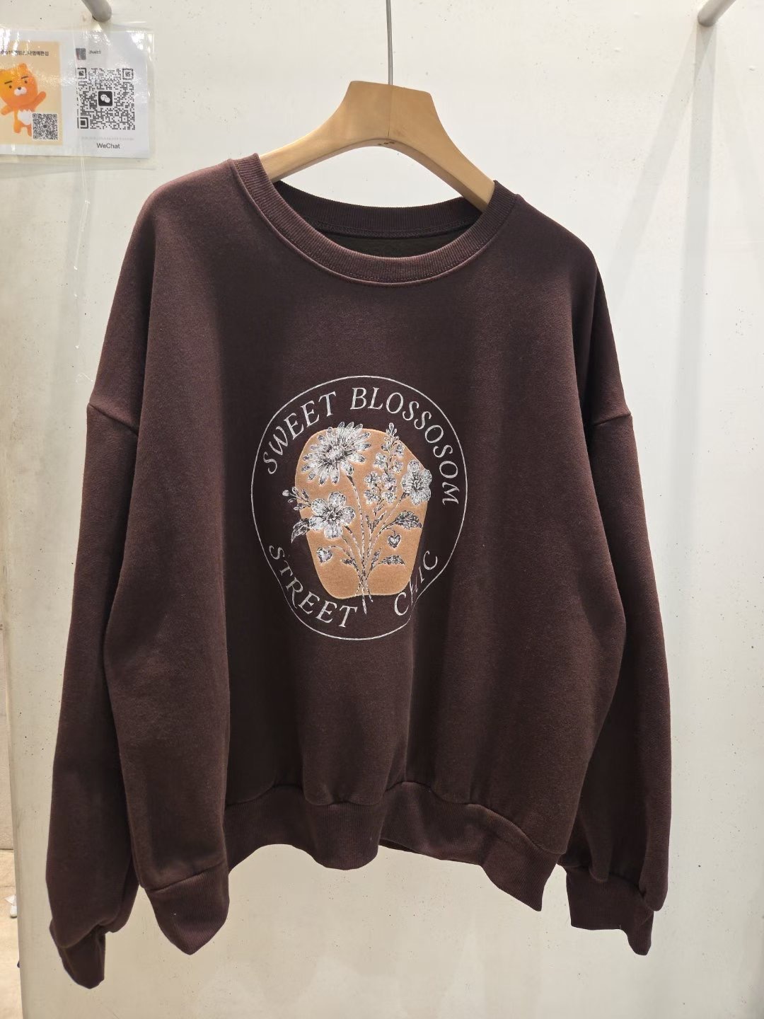 JAMES 제임스東大門㊣代購女士新款熱賣人氣真品25秋冬衛衣JAMES衛衣圖色3