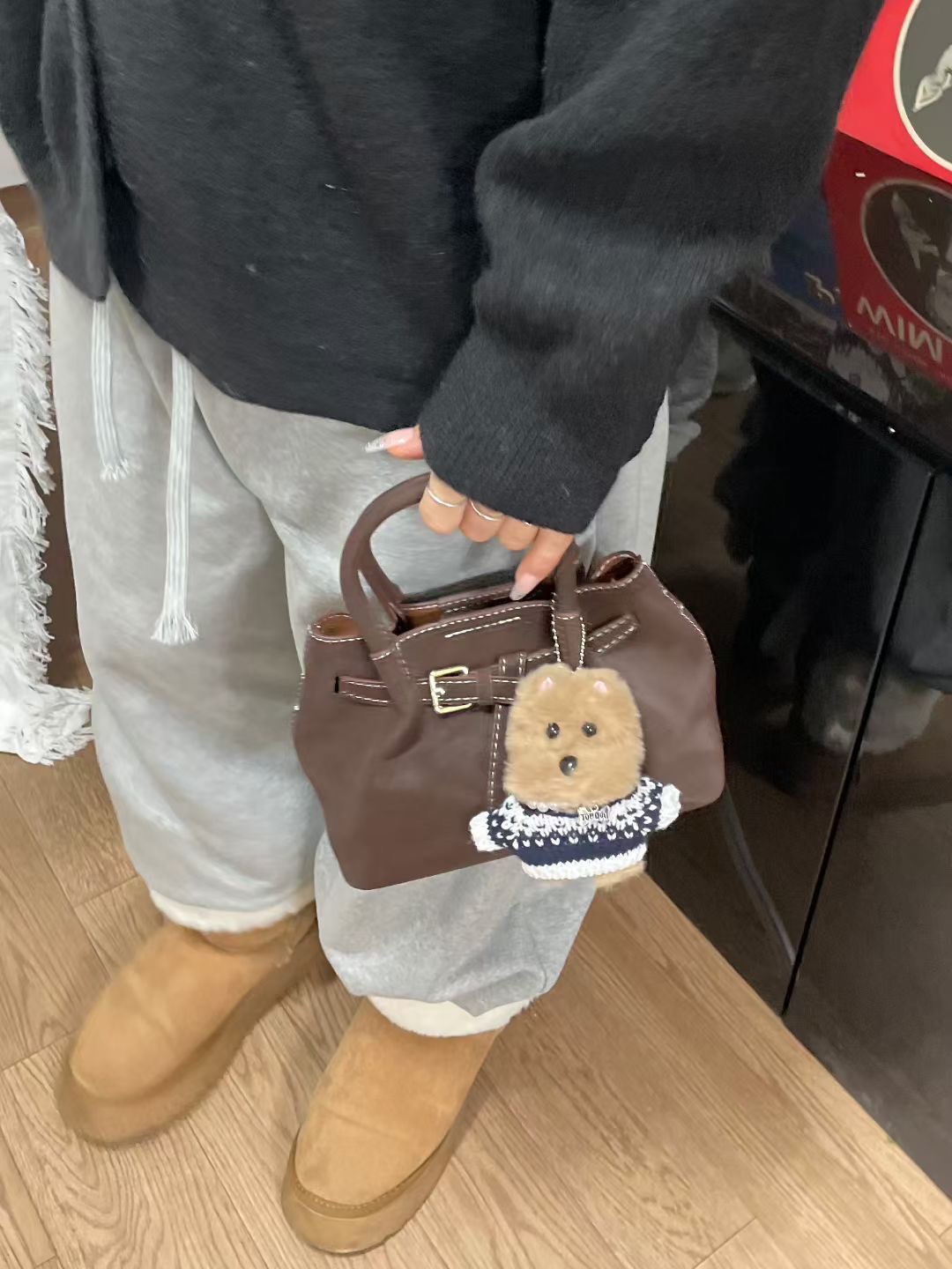 ORANGE-오렌지-OT韓國代購㊣女裝新款休閑熱賣職業手提包ORANGE手提包圖色3