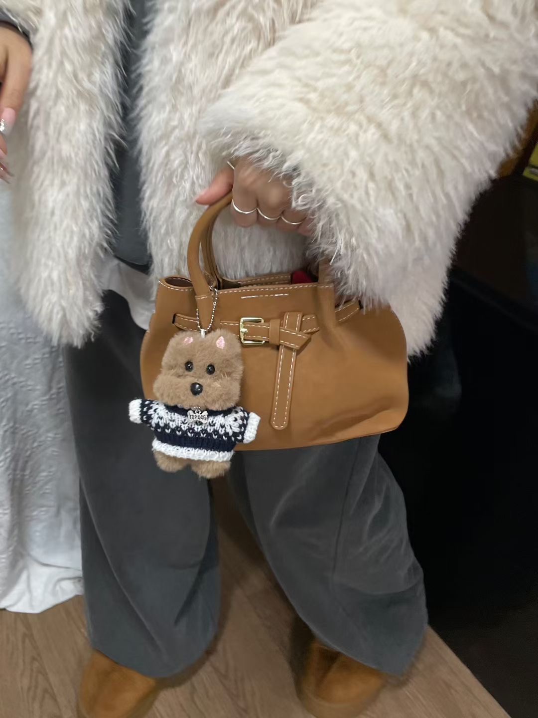 ORANGE-오렌지-OT韓國代購㊣女裝新款休閑熱賣職業手提包ORANGE手提包圖色4