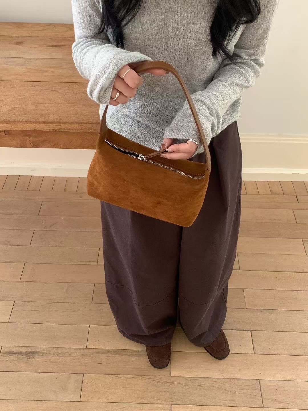 ORANGE-오렌지-OT東大門㊣代購女裝新款真品時尚熱賣手提包ORANGE手提包圖色3