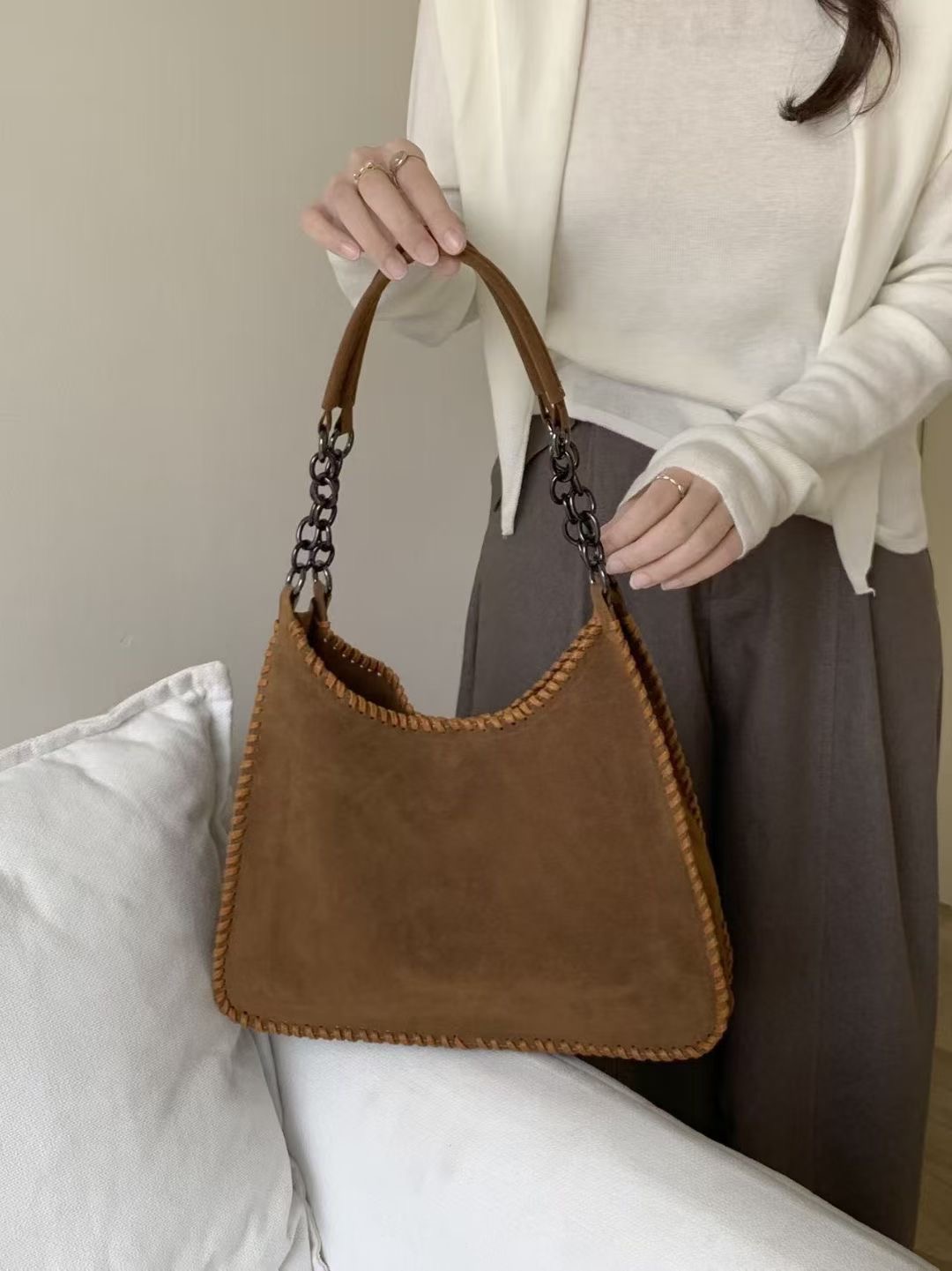 ORANGE-오렌지-OT韓國代購㊣女士新品人氣職業手拿包腋下包ORANGE手拿包/腋下包圖色2