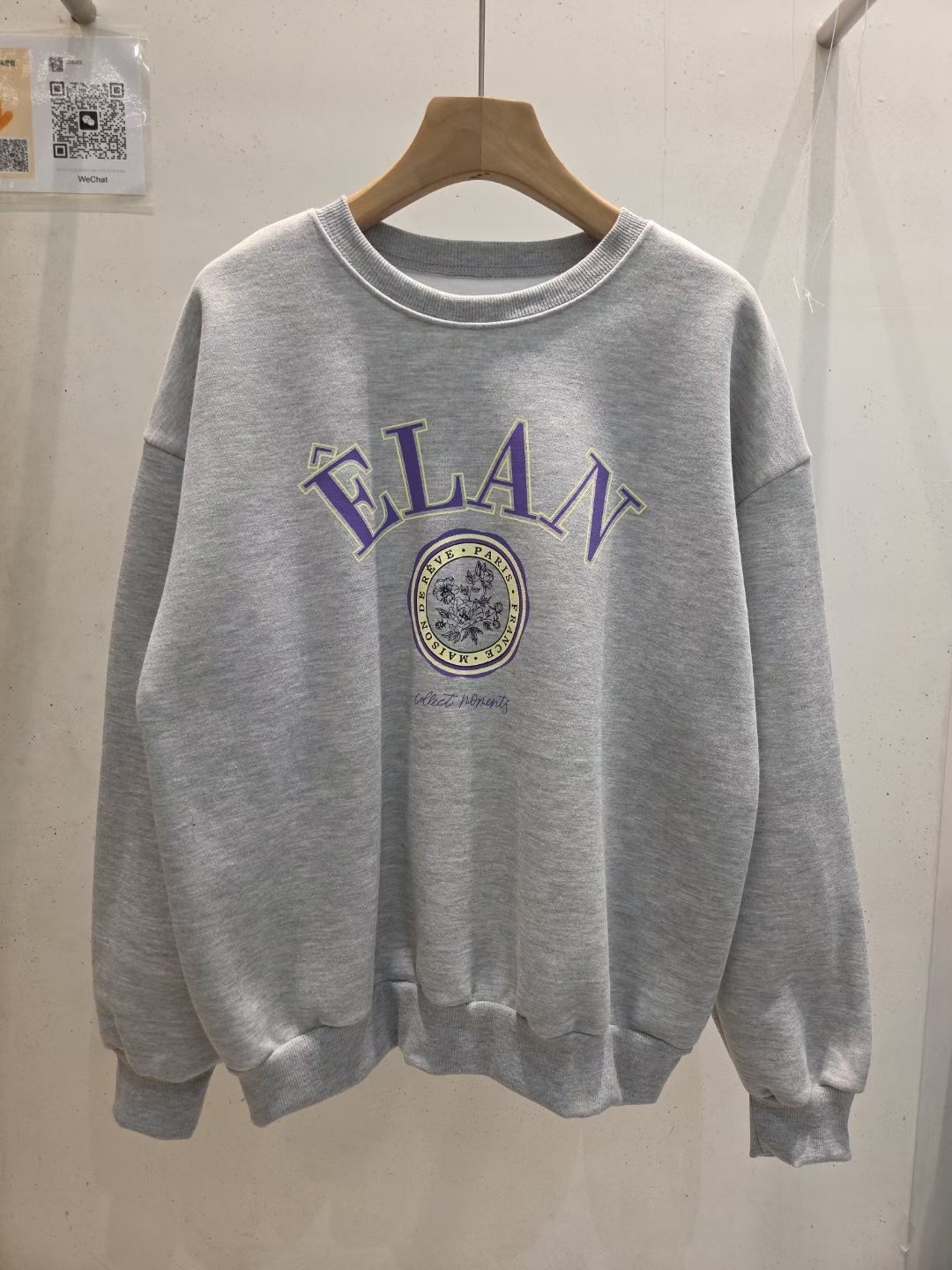 JAMES 제임스韓國代購㊣女裝新款真品時尚25秋冬推薦衛衣加絨JAMES衛衣圖色2