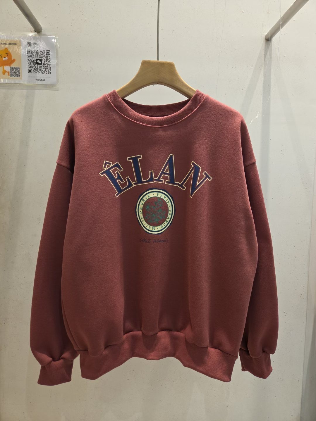 JAMES 제임스韓國代購㊣女裝新款真品時尚25秋冬推薦衛衣加絨JAMES衛衣圖色3