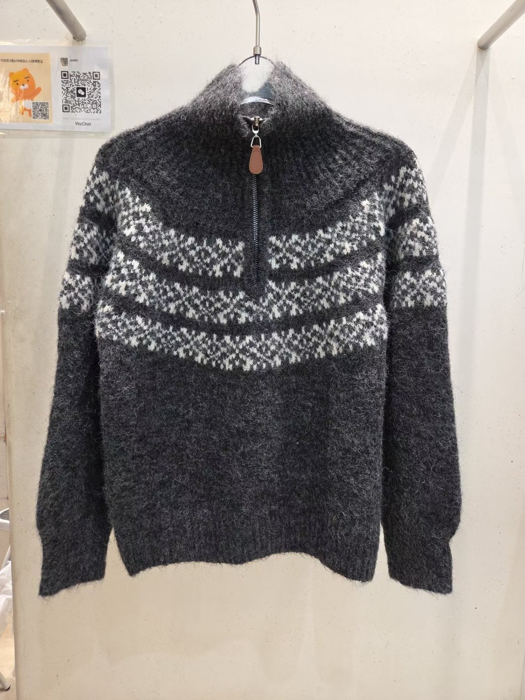 JAMES 제임스東大門㊣直郵女裝新款時尚職業熱賣25秋冬針織衫JAMES針織衫圖色2