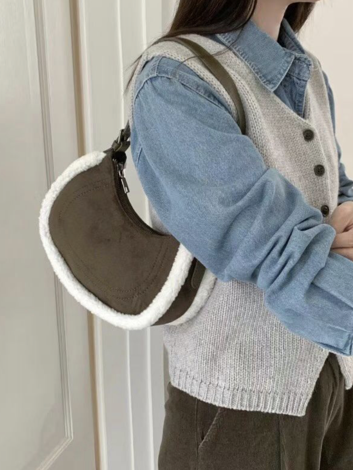 ORANGE-오렌지-OT韓國代購㊣女士新款推薦人氣單肩斜跨包ORANGE單肩/斜跨包圖色1