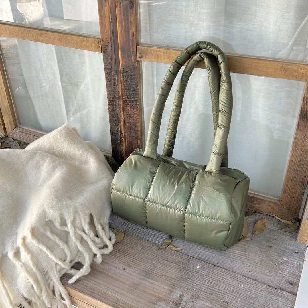 ORANGE-오렌지-OT韓國代購㊣女士新款休閑單肩斜跨包填充ORANGE單肩/斜跨包圖色1