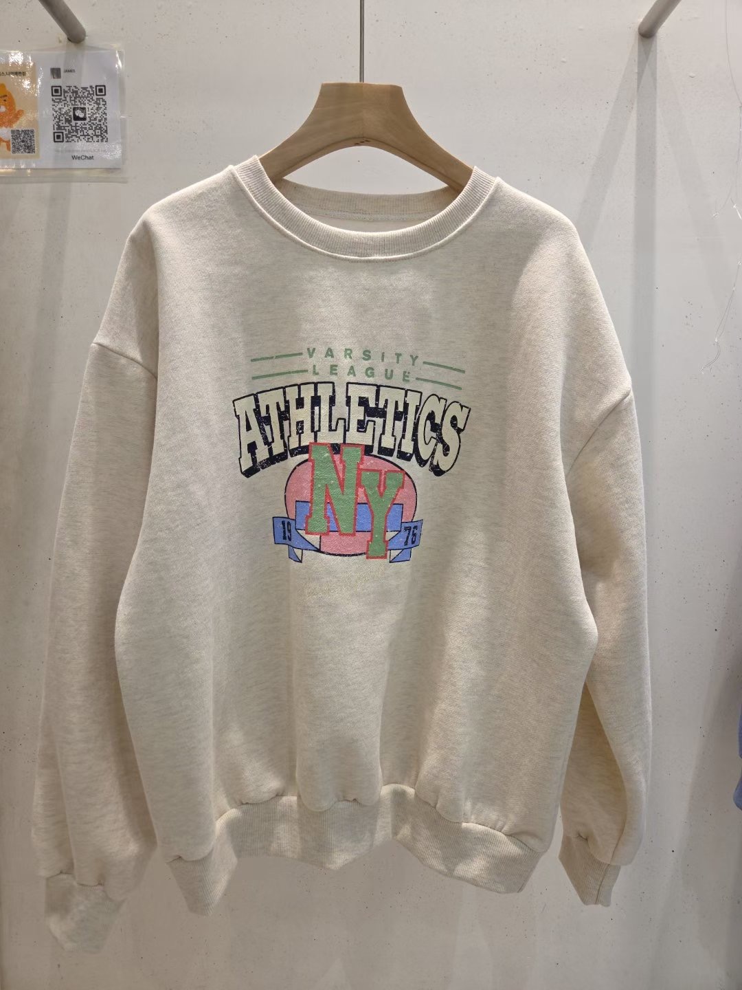 JAMES 제임스韓國代購㊣女裝新款熱賣時尚25秋冬真品推薦衛衣JAMES衛衣圖色1