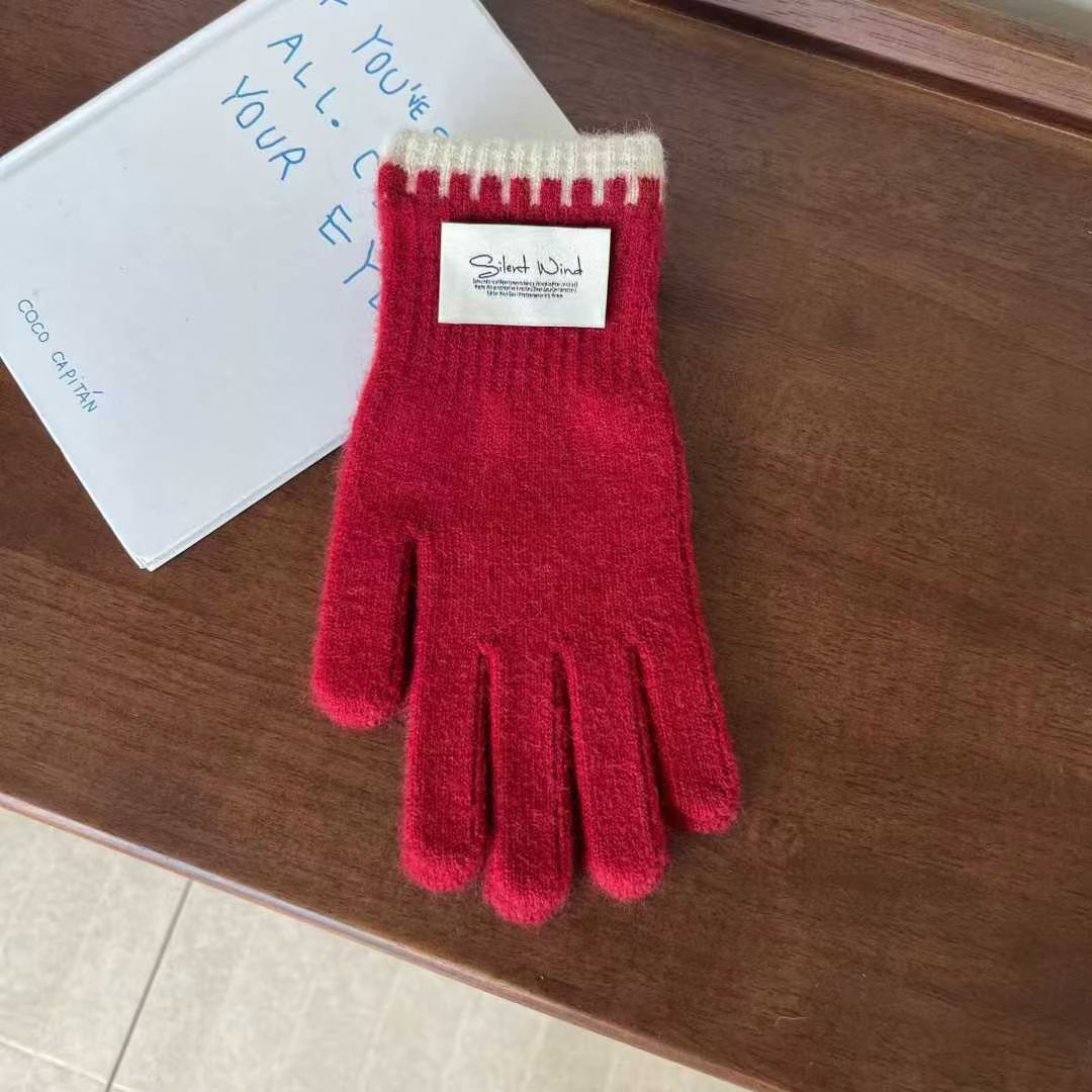 ORANGE-오렌지-OT東大門㊣直郵女裝新款人氣職業手套羊毛ORANGE手套圖色5